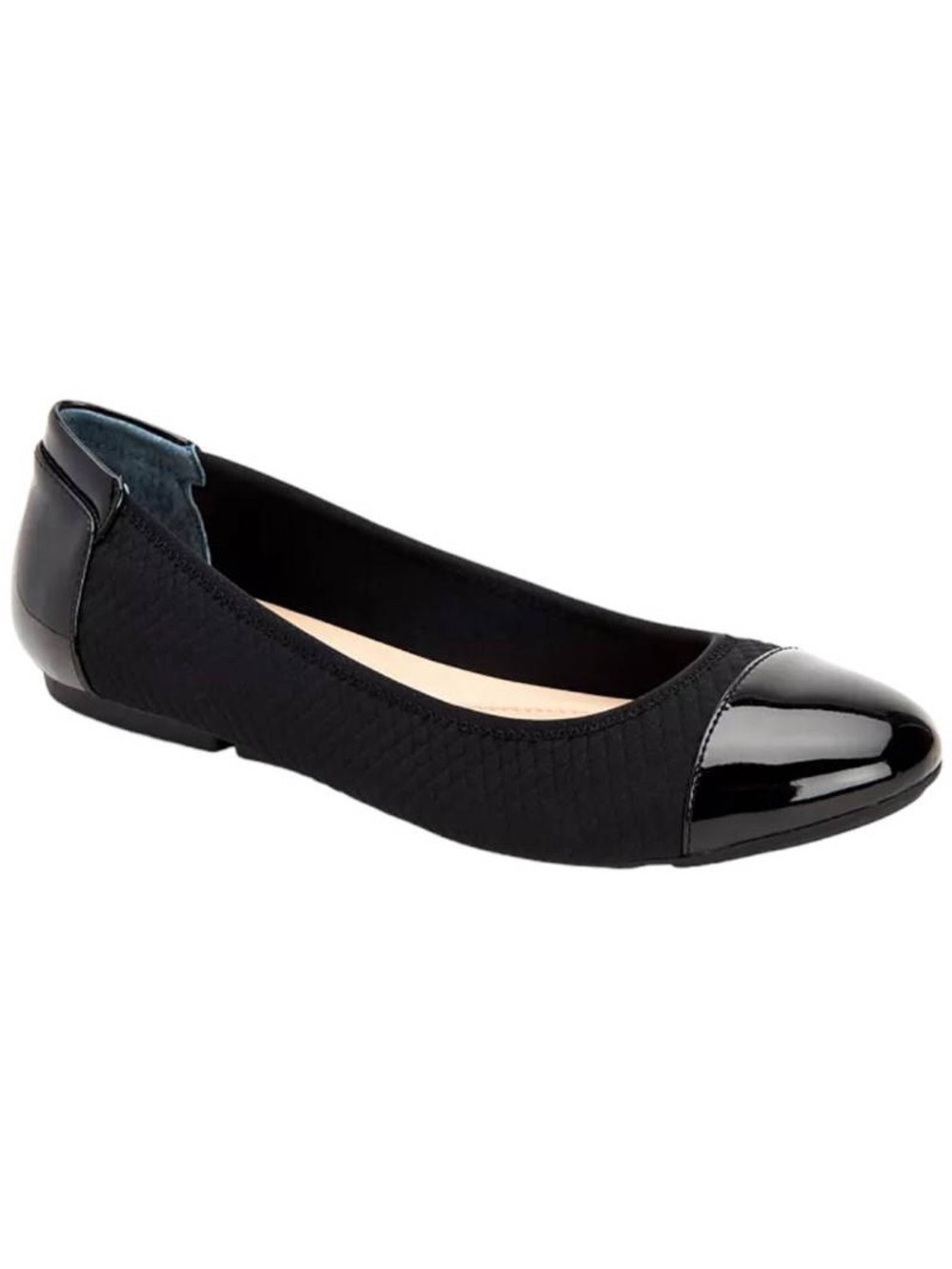 🖤🖤 Alfani Women's Step 'N Flex Tavii Ballet Flats Black Quilted